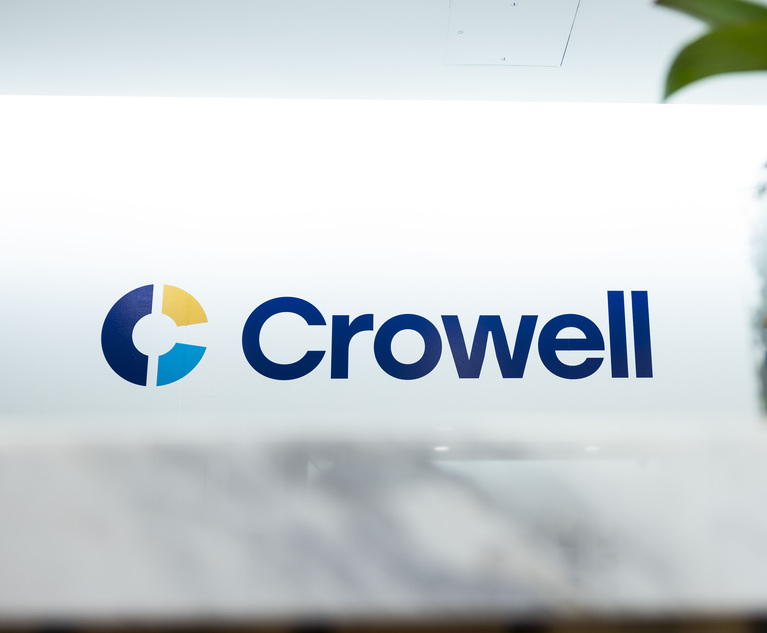 Crowell Adds 2 More Corporate Partners From Neal Gerber in Chicago