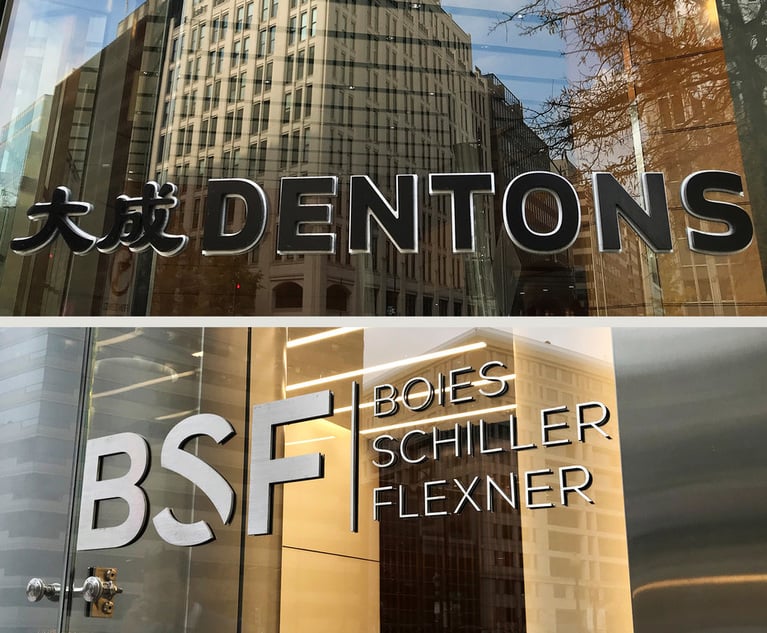 Boies Schiller Dentons Accused of Coercing Client Into Perjury in 300M Suit