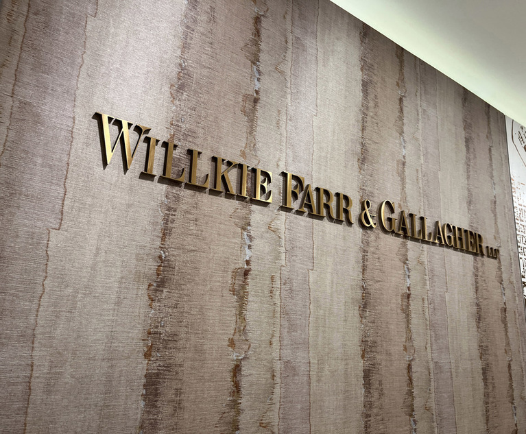 Willkie Lures Investment Funds Leader From DLA Piper