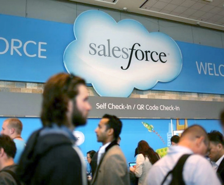 Ex Wachtell Partner in First Year as Salesforce CLO Received Record Breaking Pay