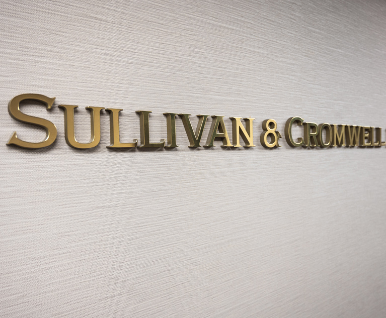 Sullivan & Cromwell Lands 2 Skadden M&A Partners in Silicon Valley