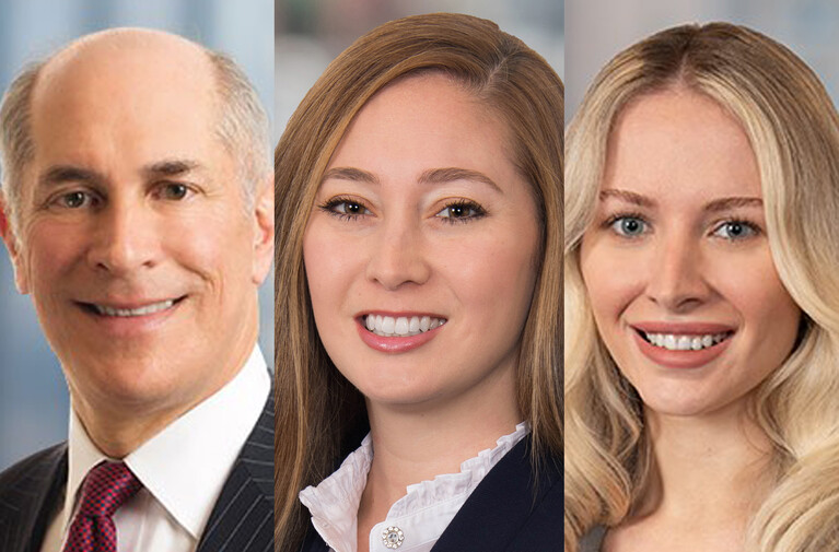 L-R: Jay A. Dubow, Erica H. Dressler and Millie Krnjaja of Troutman Pepper Locke. Courtesy photos