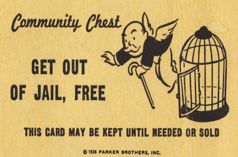 binding of isaac get out of jail free card Vintage 1960s Monopoly (digital Download) The Binding of Isaac board