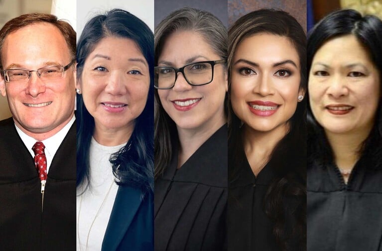 Five Justices Confirmed to California Courts of Appeal
