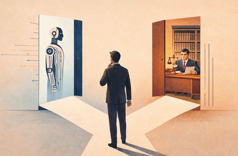 When Clients Learn to Love AI