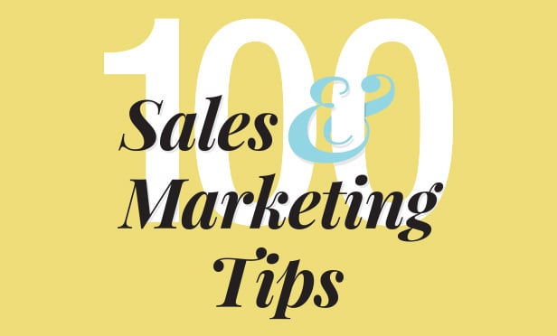 100 sales & marketing tips: 2024 edition