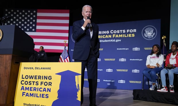 Biden expands student loan forgiveness plan to those facing financial 'hardship'