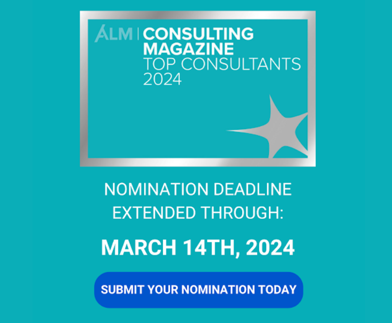 Nominations Deadline for Top Consultants 2024 EXTENDED through March 14!