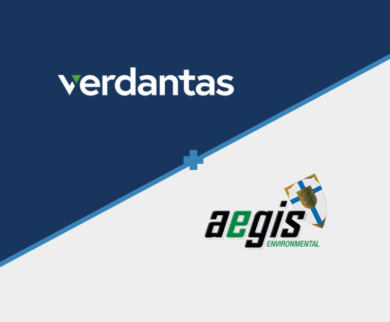 Verdantas Acquires Aegis Environmental