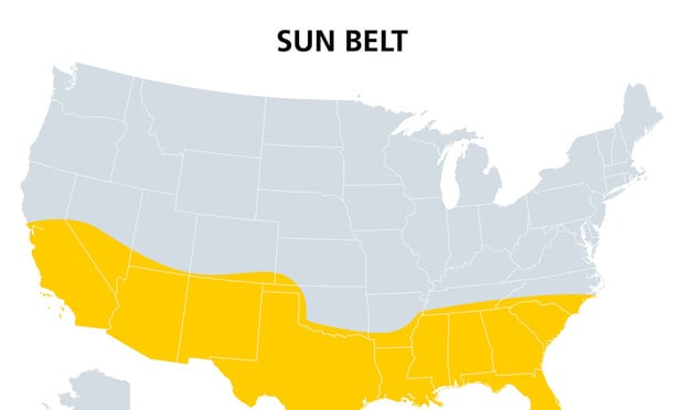 Sun Belt Markets Reverse Negative Rent Growth Trend