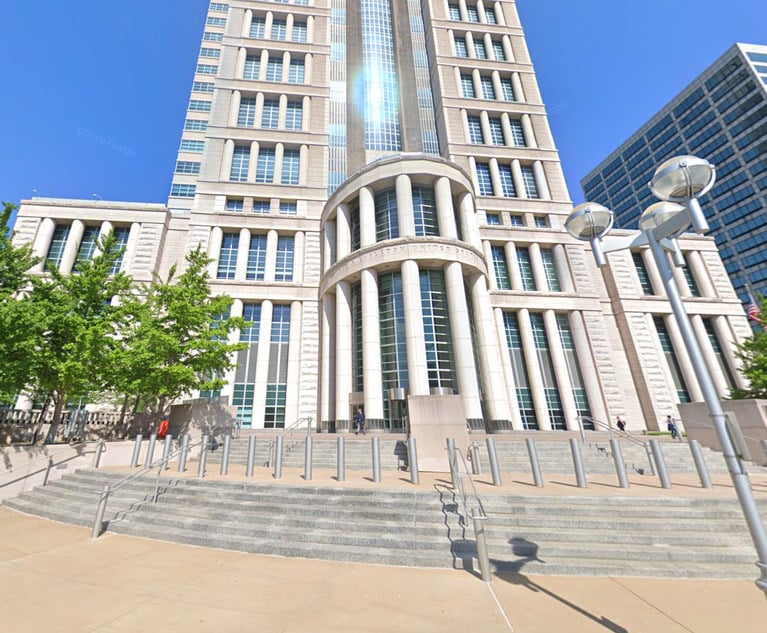 <i>Eighth Circuit Court of Appeals Thomas F. Eagleton Courthouse 111 South 10th Street St. Louis. Photo: Google</i>