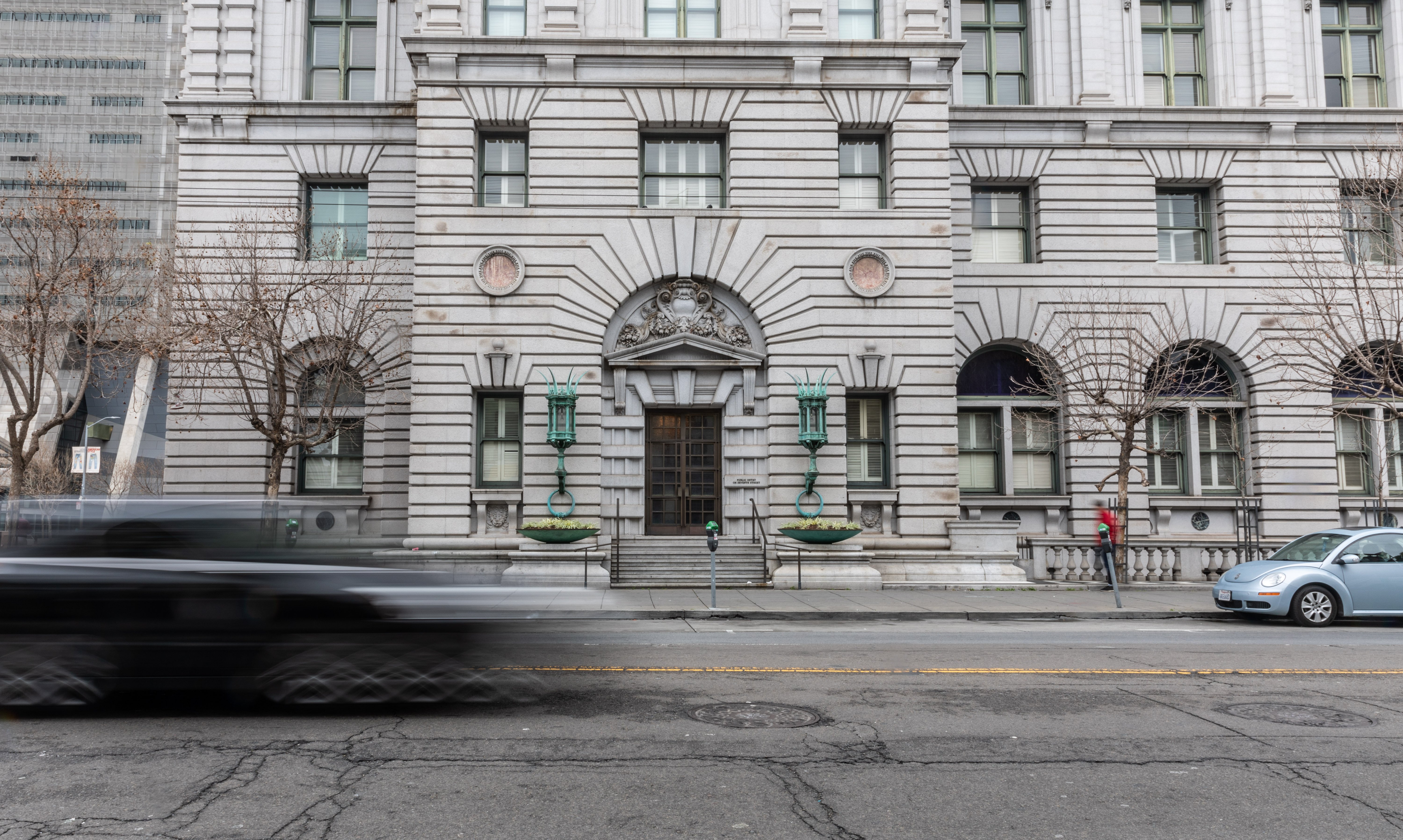 The Ninth Circuit Court of Appeals in San Francisco on March 18, 2020 a day after being closed to many court opperations. (Photo: Jason Doiy/ALM)
