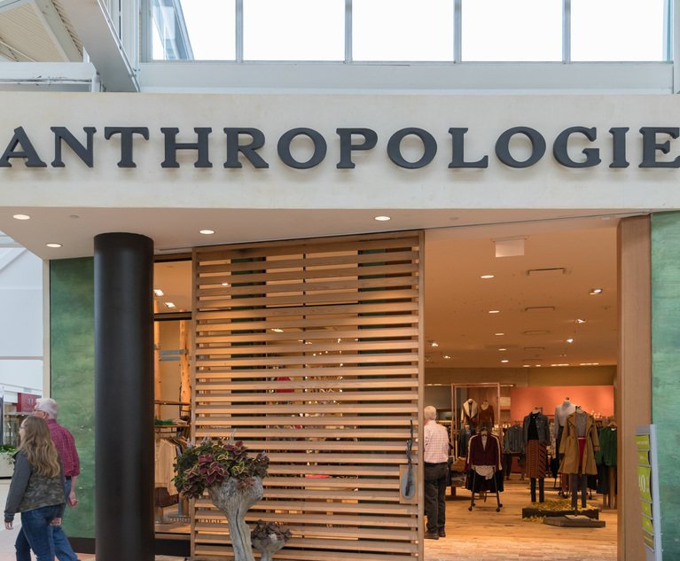 Anthropologie & Co. store front. Credit: Helen89/Shutterstock.com