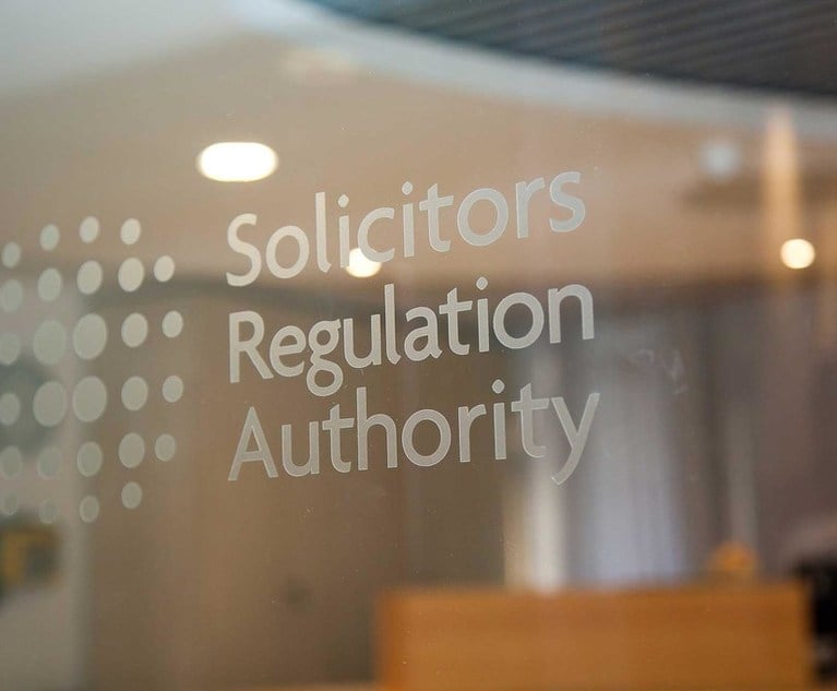 Solicitors Regulation Authority (Image: SRA)