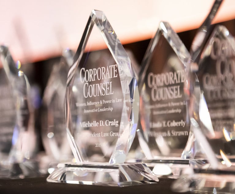 Corporate Counsel Announces Its 2024 Women, Influence and Power in Law Awards!