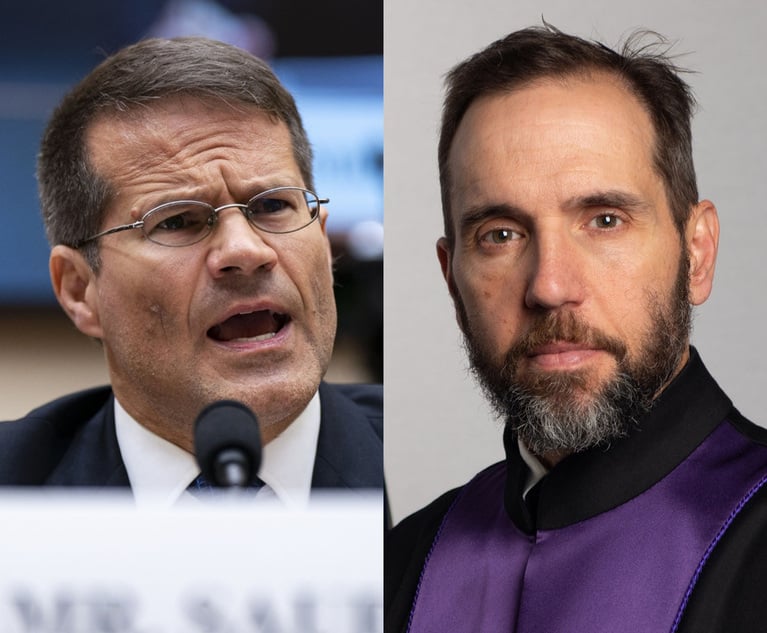 D. John Sauer, left, special assistant attorney general at the Louisiana Department of Justice, and Jack Smith, right, special counsel for the U.S. Department of Justice. Credit: Bloomberg/Courtesy photo