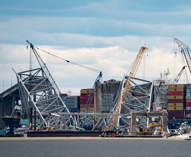 DOJ Files Claims in Deadly Baltimore Bridge Collapse Seeking $100M