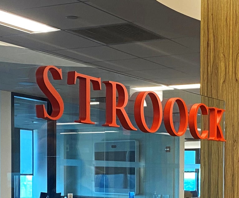 The Stroock Files: The Journey Through Lateral Exits, Merger Talks and Dissolution