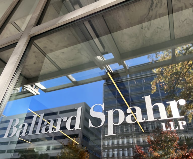 Ballard Spahr to Merge With Seattle's Lane Powell