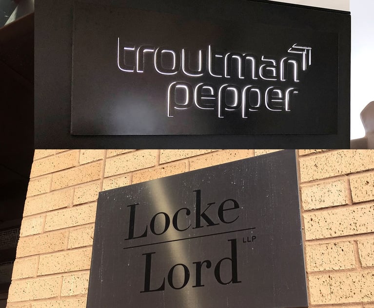 Troutman Pepper, Locke Lord Secure Merger With Partner Vote