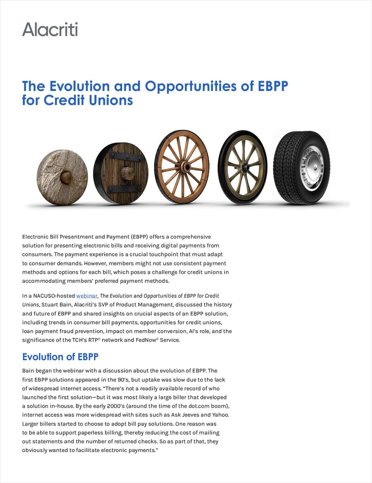 The Evolution and Opportunities of EBPP for Credit Unions link