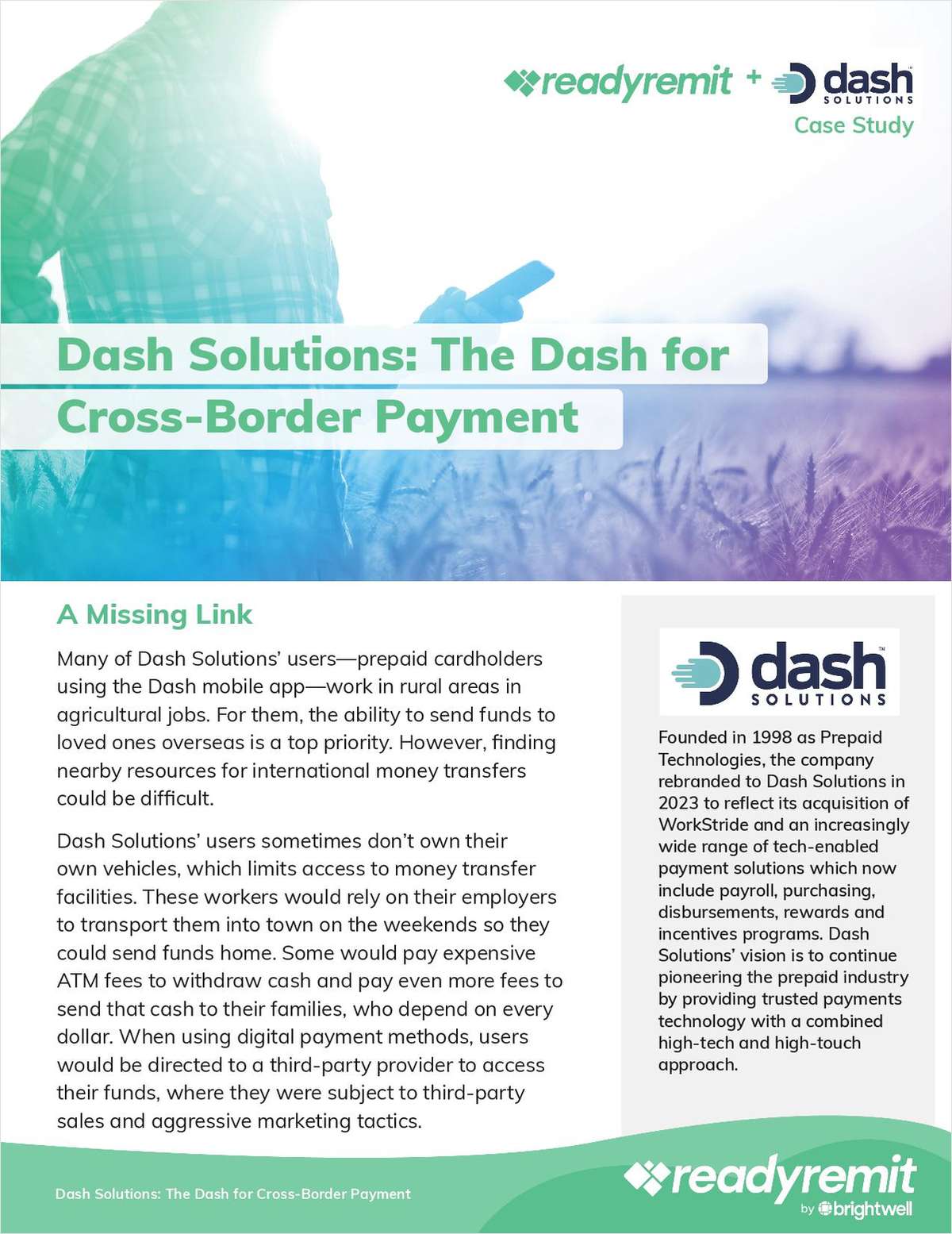 Dash Solutions: The Dash for Cross-Border Payment link