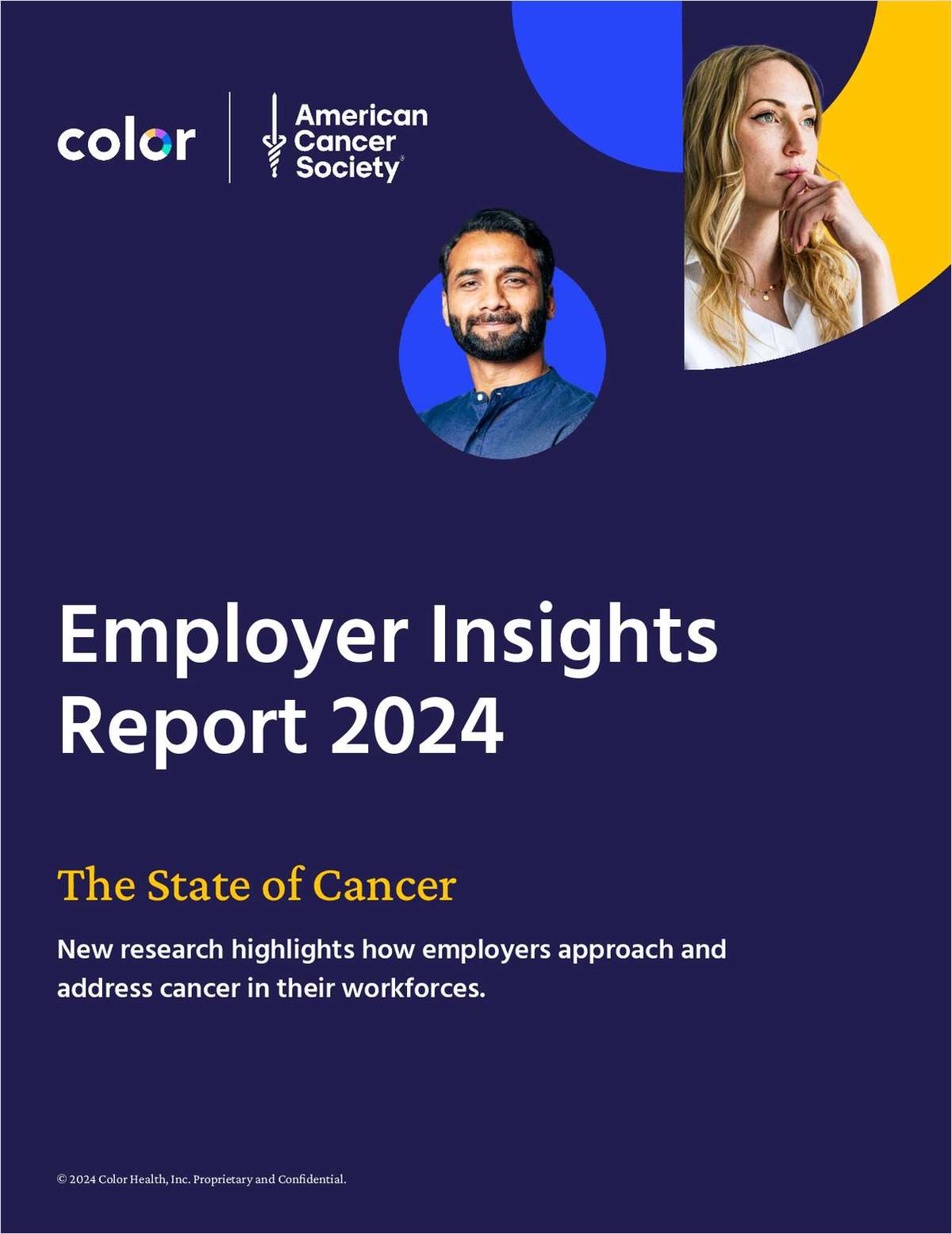 Employer Insights Report 2024: The State of Cancer link
