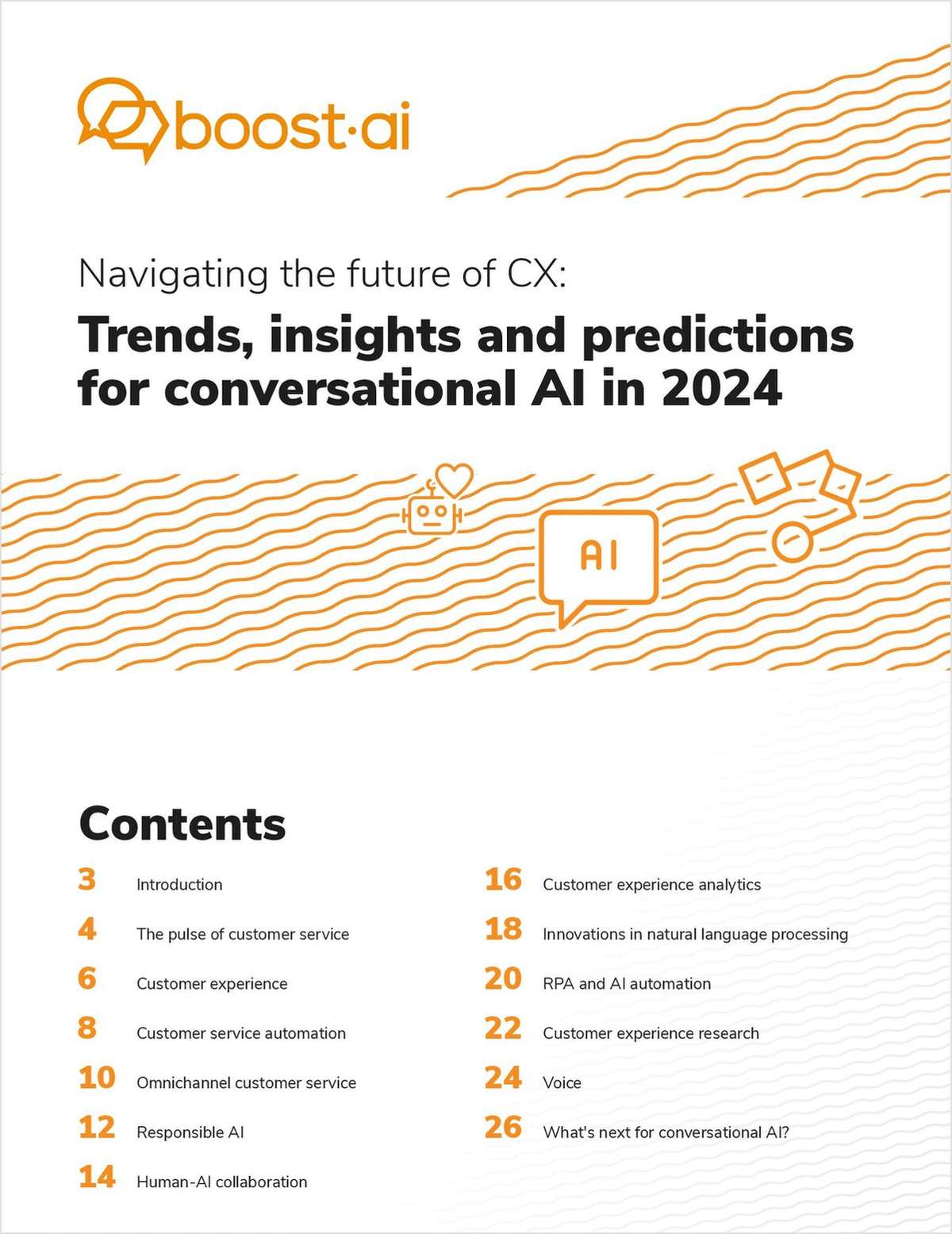 The Future of CX: Trends, Insights and Predictions for Conversational AI in 2024 link