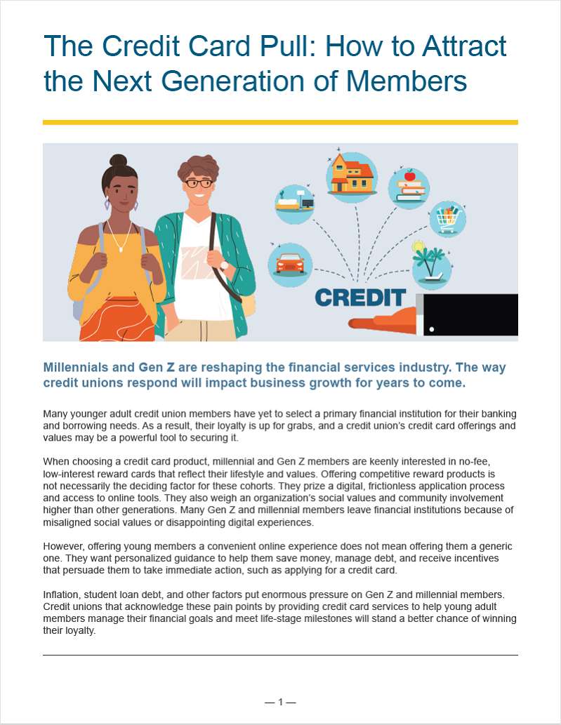 The Credit Card Pull: How to Attract the Next Generation of Members link