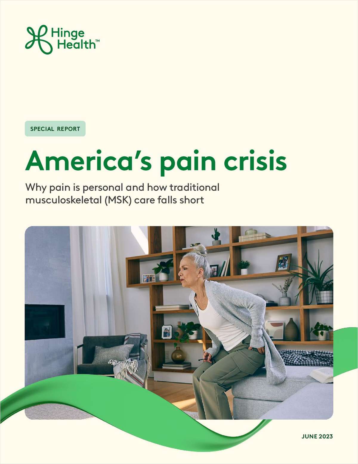America's pain crisis: Pain is Personal and Traditional Musculoskeletal Care is Falling Short link