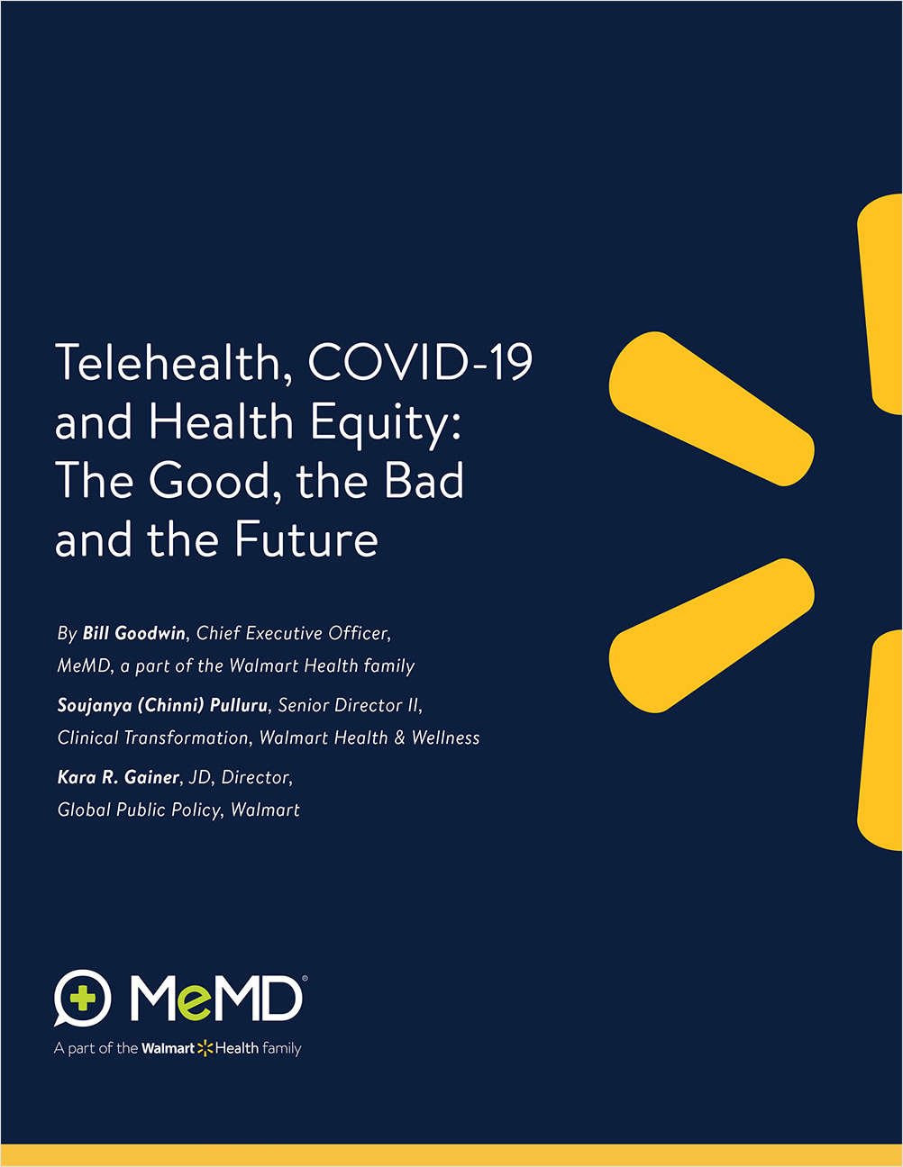Telehealth, COVID-19 and Health Equity: The Good, the Bad and the Future link