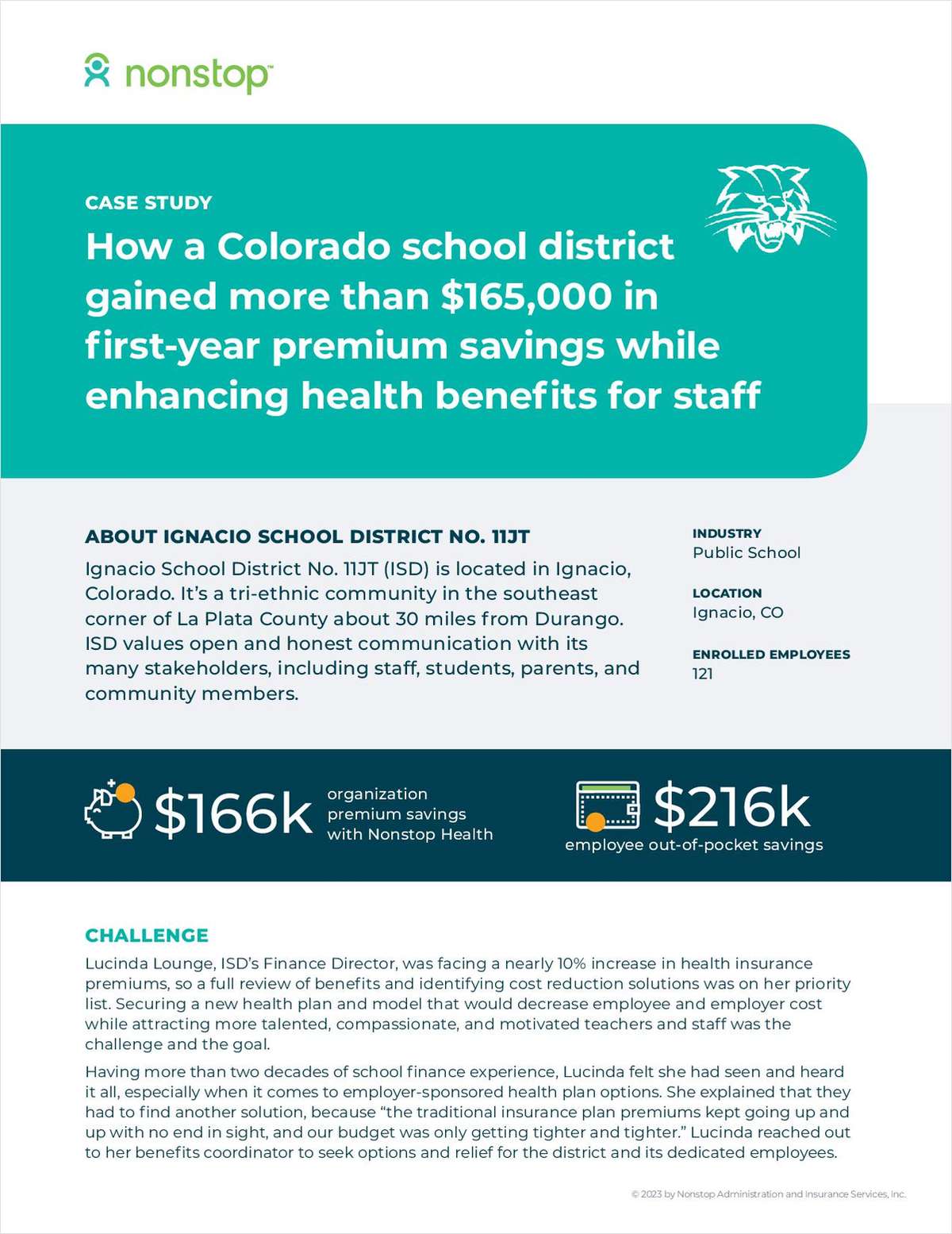 Case Study: How a Colorado School District Gained More Than $165,000 in First-Year Premium Savings While Enhancing Health Benefits for Staff link