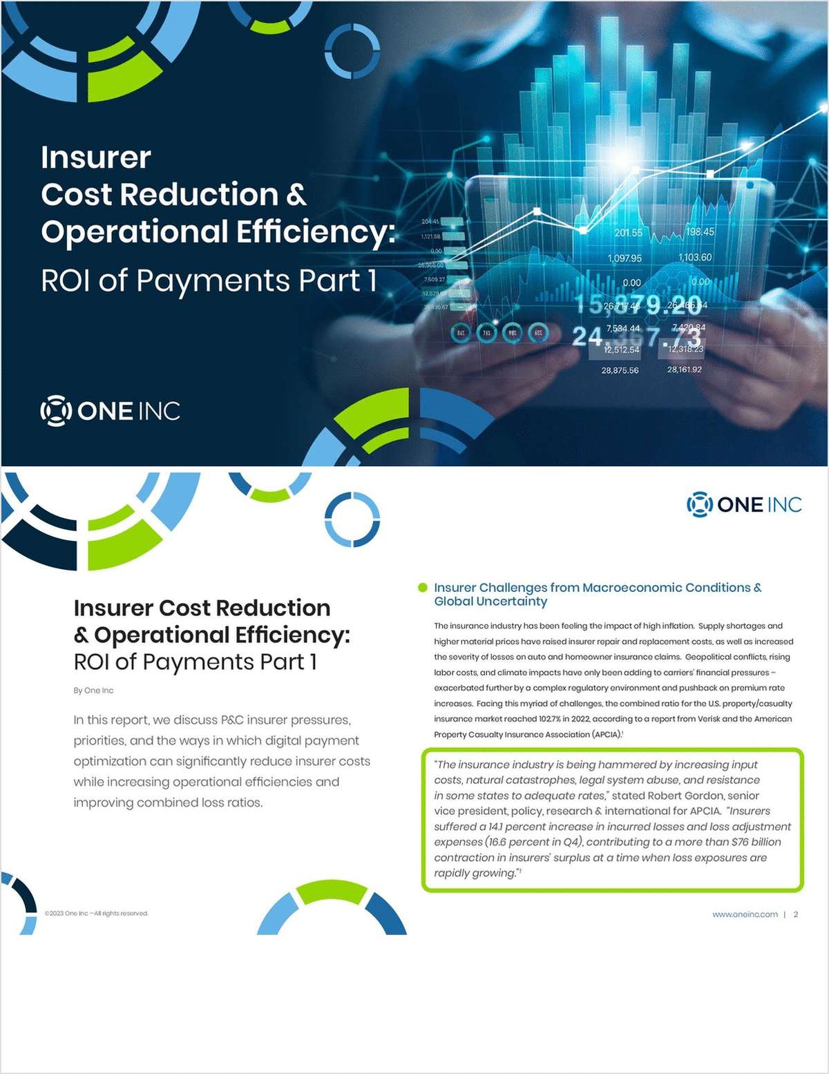 Insurer Cost Reduction & Operational Efficiency: ROI of Payments Part 1 link