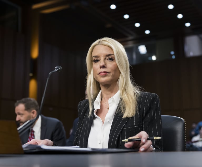 Pam Bondi's Lobbying and Law Firm Revenue Disclosed