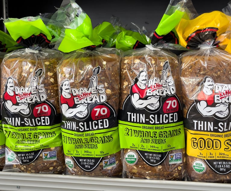 Class Action Accusing Dave's Killer Bread of Mislabeling Protein Contents Cleared to Continue, Judge Rules