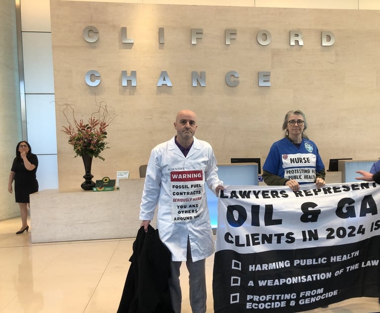 Doctors and Scientists Lead Climate Protests at Each Magic Circle Firm