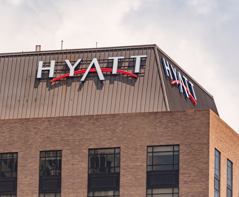 State Appellate Court Upholds $149M Punitive Damages Award Against Hyatt