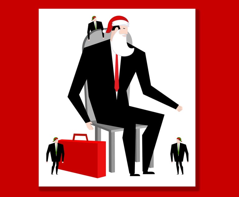 Here’s What Litigators Want For Christmas