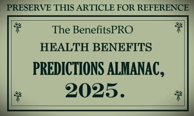 The 2025 BenefitsPRO health benefits predictions almanac