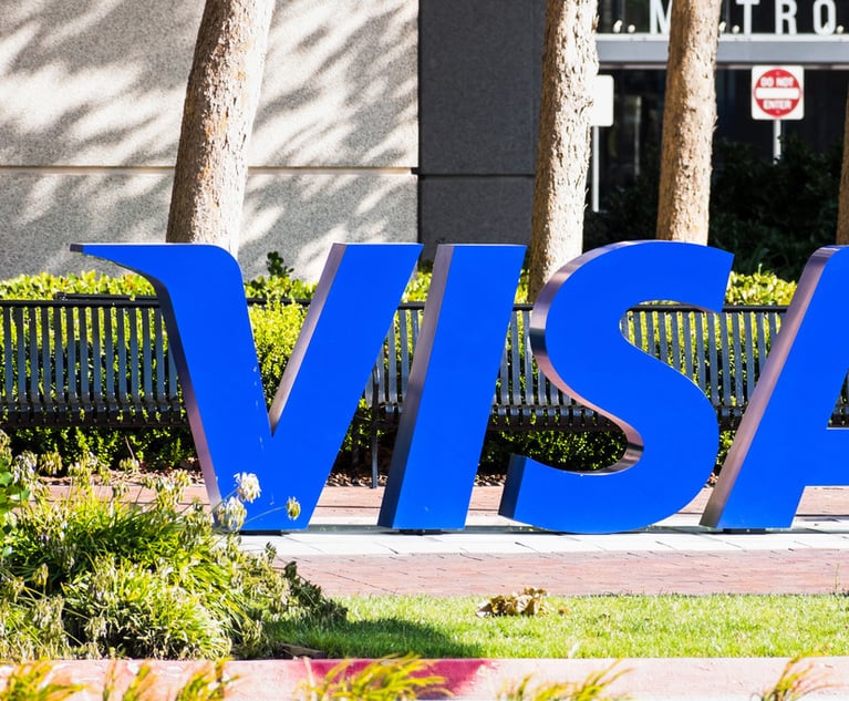 Visa Blasts DOJ's Antitrust Arguments in Sharply Worded Motion to Dismiss