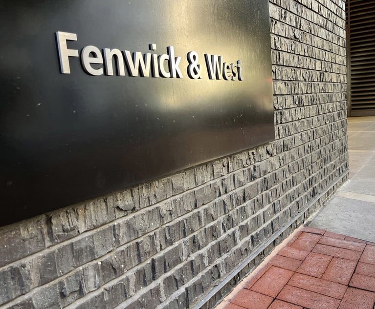 Fenwick & West Shutters Decade Old Shanghai Office, Sole Partner Retires from Firm