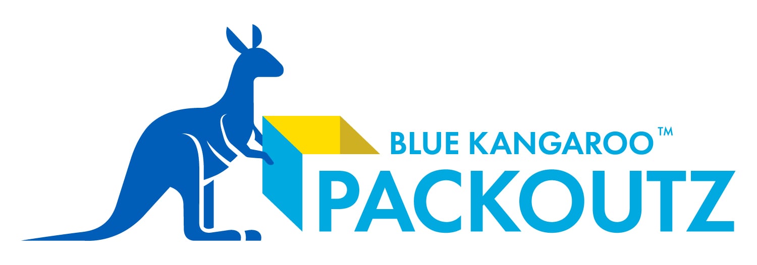 Blue Kangaroo Packoutz Logo