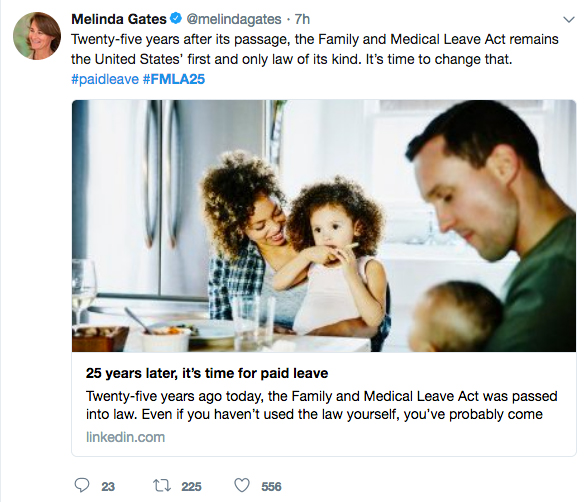 Happy Birthday FMLA Twitter Celebrates 25 Years of Family and Medical Leave Act