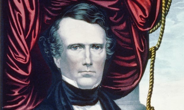 Illustration of President Franklin Pierce.
