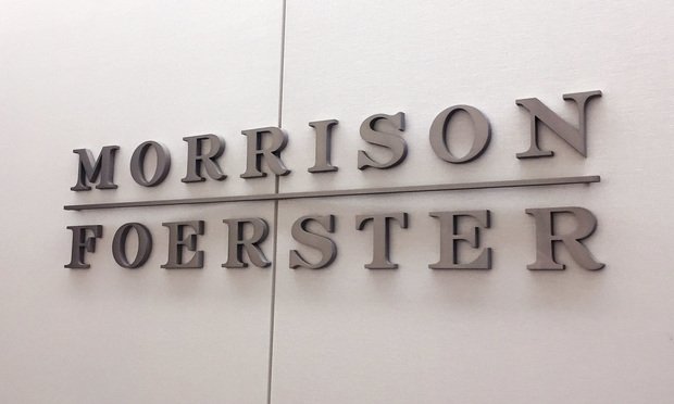 Morrison & Foerster Adds Finance Attorney From Clifford Chance