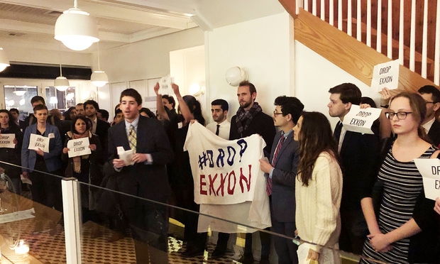 First Harvard Now Yale Law Students Want Paul Weiss to DropExxon
