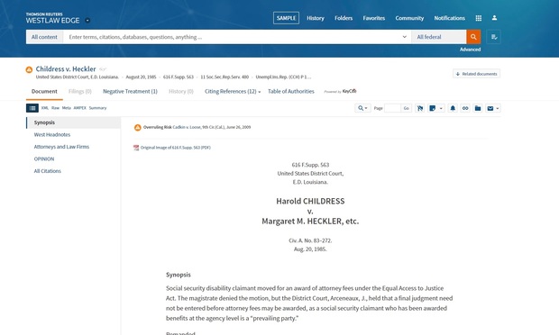 Thomson Reuters Claims Competitor's AI Powered Bot Hijacked Westlaw Data