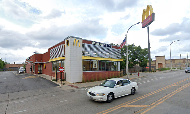 McDonald's restaurant located at 2438 W Cermak Rd, Chicago IL.