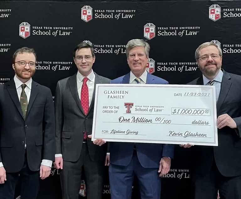 Texas Tech Law Receives 500K Donation From Trial Lawyer Alum