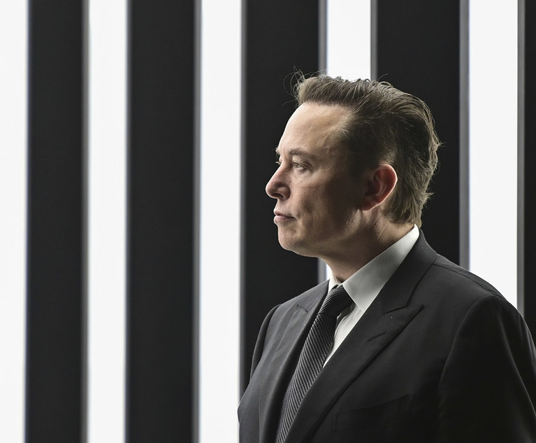 Inside Track: For Lawyers Working for Musk It's Been a Year of Mayhem